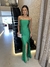 Vestido longo Elisa verde bandeira - Paula Faria