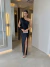 Vestido longo Dayane - preto - comprar online