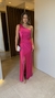 Vestido Longo Samantha rosa na internet