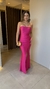 Vestido longo Elisa rosa na internet