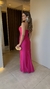 Vestido longo Elisa rosa - Paula Faria