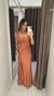 Vestido Longo Mara - Terracota - comprar online