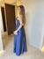 Vestido Longo Juliana azul - Paula Faria
