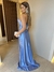Vestido Longo Mariana azul tifany - Paula Faria