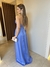 Vestido Longo Beatriz azul serenity - Paula Faria