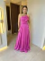 Vestido Longo Beatriz rosa - Paula Faria