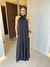 Vestido longo poliamida preto na internet