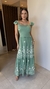 Vestido bordado verde - comprar online