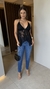 Blusa decote renda preta - Paula Faria