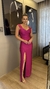 Vestido Longo Márcia - fúcsia - Paula Faria