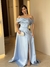 Vestido Longo Isabel azul na internet