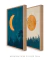 Imagem do Conjunto 2 Quadros A Lua e o Sol