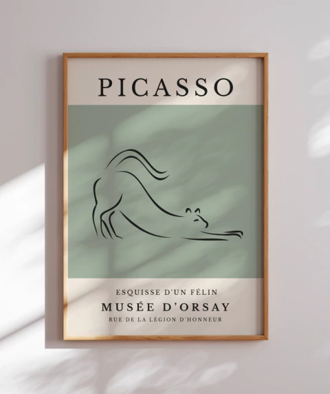 Quadro Cat by Picasso