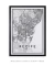 Quadro Decorativo Mapa de Recife - Emoldurei Store
