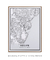 Quadro Decorativo Mapa de Recife II - comprar online