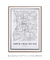 Quadro Decorativo Mapa de Santa Cruz do Sul - comprar online