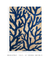 Quadro Decorativo Raízes Azuis - Emoldurei Store