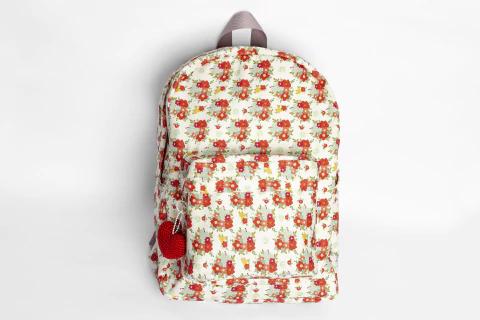 Mochila Flores Coleção MaFe - Fabi Paliares