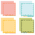 Kit com 6 papéis da Coleção Básica Scrapbook is a Lifestyle da Lemon Scrapbook - comprar online
