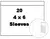 Waterfall Photo Sleeves - 2x2 - WeR Memory Keepers - comprar online