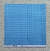 Papel para Scrapbook Básico Quadriculado Duplo Azul Royal - Repeteco