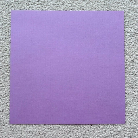 Cardstock com Textura Lilás - American Crafts