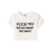 BABY TEE FUCK OFF - comprar online