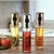 Spray Pulverizador Vidro Inox Borrifador Galheteiros Vinagre Azeite essenciais De Cozinha 110ML