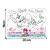 Kit Tela de Pintura 22x16 cm + Pincel + 6 Cores Sortidas de 3 ML Infantil com Desenho (Minnie,Mickey,Princesas) - loja online