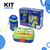 Imagem do Kit Para Lancheira Escolar Dino Infantil Com Marmita + Garrafa 500ML + Talheres - Dinossauro