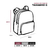 Mochila de Costa Juvenil Marsala Desenho Estampa Amora Universitária - comprar online