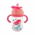 Copo Infantil Decorado Com Alça Canudo e Bico Antivazamento Escolar 480ml