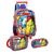 Kit Mochila de Rodinhas Com Alça + Lancheira + Estojo Marvel Vingadores Escolar Infantil na internet