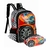 Kit Mochila de Costas Hot Wheels + Estojo Duplo Masculina Infantil + Jogo Dominó - loja online