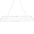 Varal de Teto Alumínio 120x56 cm Prateado Até 14kg Prendedor de Roupas Suspenso Mor - PAPELARIA STORE