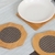 Kit Com 4 Descanso De Panela Formas Variadas MDF Quadrado Redondo 16,5cm - PAPELARIA STORE