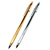 Kit 2 Canetas Bic Celebrantion Dourada/Prata - Preta e Azul - PAPELARIA STORE