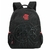 Kit Mochila De Costas + Estojo Escolar Flamengo Oficial Preta - comprar online