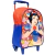 Kit Mochila De Rodinhas Princesa Branca De Neve Disney Original + Estojo + Lancheira Escolar - loja online