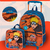 Kit Mochila de Rodinhas Com Lancheira Naruto Ninja Anime na internet