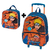 Kit Mochila de Rodinhas Com Lancheira Naruto Ninja Anime - comprar online