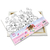Kit Tela de Pintura 22x16 cm + Pincel + 6 Cores Sortidas de 3 ML Infantil com Desenho (Minnie,Mickey,Princesas)