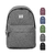 Mochila de Costas Jeans Convoy Juvenil Teen Unissex Escolar Passeio Bolso Externo Universitária na internet