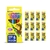 Pacote Com 12 Caixas Giz de Cera 6 Cores 24g Acrilex Lembrança de Festa Lembrancinha Infantil Atacado