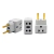 Kit 5un Adaptadores De Tomada 10a / 20a 250v T Benjamin na internet