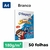Papel A4 report Seninha 180g 50 Folhas Brancas Premium