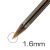 Caneta Esferográfica Preta Bic Cristal Intenso 1.6 mm - comprar online