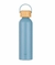 Garrafa Squeeze Freeze De Água Viagem Gelada Inox Resistente Alumínio Com Tampa Bambu 500ml - PAPELARIA STORE