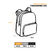 Mochila de Costas Super Mário Bros Juvenil Teen Escolar C/ Bolsos Externos - PAPELARIA STORE