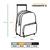 Kit Escolar Mochila De Rodinhas + Lancheira + Estojo Divertidamente 2 Roxa/Preta Feminina Infantil - loja online